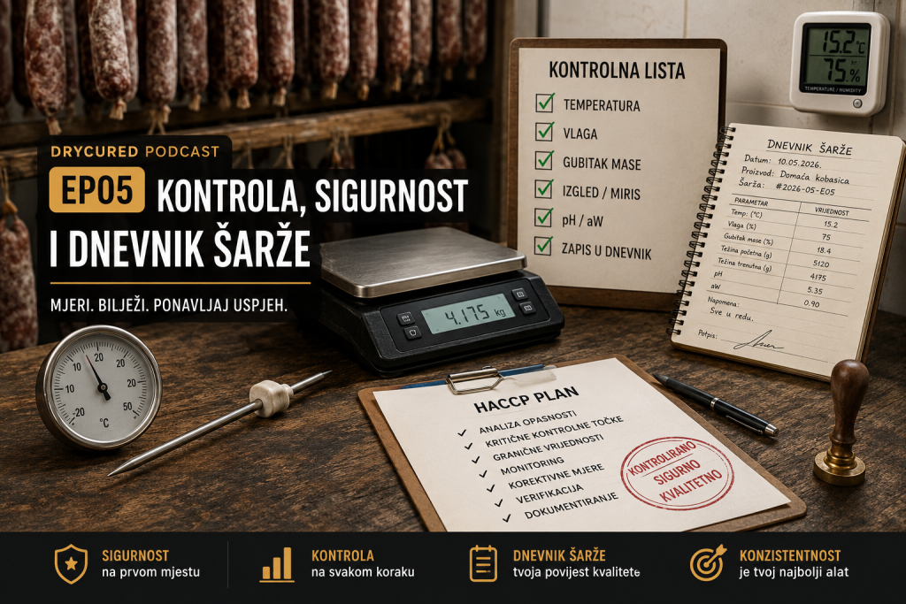 EP05: Kontrola, sigurnost i dnevnik šarže