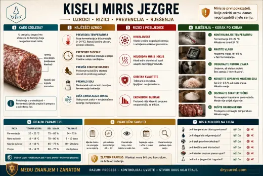 Kiseli miris jezgre